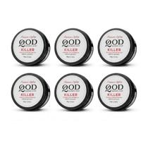 Kit 6x Pomada QOD Killer Brilho 70g Alta Fixação