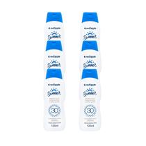 Kit 6x Protetor Solar Corporal Summer FPS 30 125ml - Red