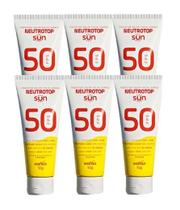 Kit 6x Protetor Solar Facial Neutrotop Fps50 50G - Ecofitus