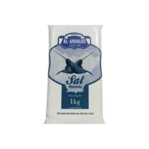 Kit 6X: Sal Marinho De Mossoró Integral Iodo Al Andaluz 1Kg