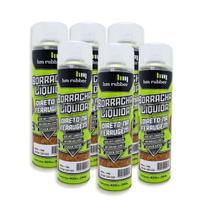 Kit 6x Spray Borracha Líquida Aerosol Hm Impertech 400ml