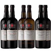 Kit 6x Vinho do Porto Taylor's White Fine + Tawny + Ruby