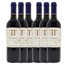 Kit 6x Vinho Tinto Chileno Tantehue Merlot 750ml 2019