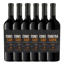 Kit 6x Vinhos Tintos Argentinos ContraCara Blend