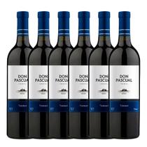 Kit 6x Vinhos Tintos Uruguaio Don Pascual Tannat