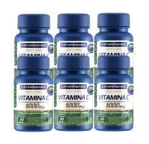 Kit 6x Vitamina C 30 Comprimidos 1000mg - Catarinense