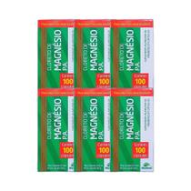 Kit 6x Vitamina Cloreto Magnésio P.A. 100 cps - Medinal