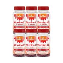 Kit 6x Vitamina K2 500mg 60 Cps - CHAMEL Kit 6x Vitamina K2 500mg 60 Cps - CHAMEL