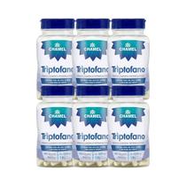 Kit 6x Vitamina Triptofano 300mg 60 Cps - CHAMEL Kit 6x Vitamina Triptofano 300mg 60 Cps - CHAMEL