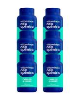 Kit 6x Vitaminas Cabelos e Unhas 60 Cps - Neo Química