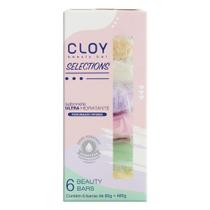 Kit 6x80g Cloy Beauty Bar Selections Sabonete Ultra Hidratante