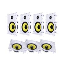 Kit 7.0 para Home Theater JBL 3x Ci8SA Plus + 4x Ci8R Plus