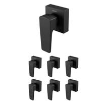 Kit 7 Acabamento P/ Base 1/2 Lift Chroma Onix Docol Kit 7 Acabamento P/ Base 1/2 Lift Chroma Onix Docol