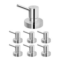 Kit 7 Acabamento Registro Loggica P/ Base 1/2 Docol