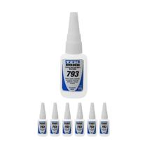 Kit 7 Adesivo Instantâneo 793 20g Tekbond Kit 7 Adesivo Instantâneo 793 20g Tekbond