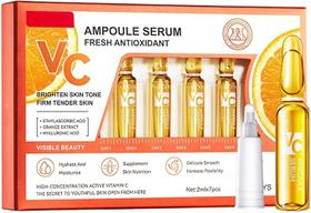 Kit 7 Ampolas Sérum Facial Vitamina C Hidratante e Clareador