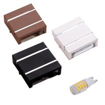 Kit 7 Arandela Ar1112 Interno Externo Aluminio + Lampada Led 5w Kit 7 Arandela Ar1112 Interno Externo Aluminio + Lampada Led 5w