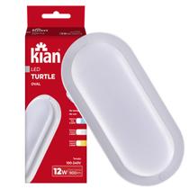 Kit 7 Arandela Tartaruga Led Branca IP65 12w Branco Neutro 4000K