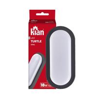 Kit 7 Arandela Tartaruga Led Preta IP65 18w Branco Neutro 4000K Kit 7 Arandela Tartaruga Led Preta IP65 18w Branco Neutro 4000K