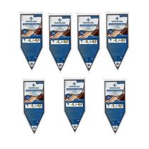 Kit 7 Argamassa Polimérica Hiper Liga 3Kg Blocos E Tijolos