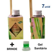 Kit 7 Aromatizador Ambiente 100ml Difusor Palito Luz Aromas Aromatizante Ar Cheirinho Top - Envio Já