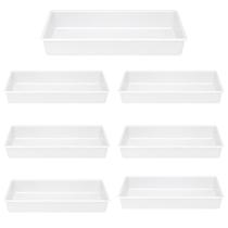 Kit 7 Bandejas Plásticas 20 Litros Para Açougue Frigorífi Kit 7 Bandejas Plásticas 20 Litros Para Açougue Frigorífi