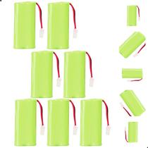 Kit 7 Baterias 2,4V 600mAh Original Para Telefones Sem Fio Intelbras TS