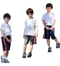 Kit 7 Bermudas Masculina Infantil Tactel Ref 214