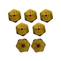 Kit 7 bicos de Conversão Fogão Cooktop Para Gás Encanado Gn Kit 7 bicos de Conversão Fogão Cooktop Para Gás Encanado Gn