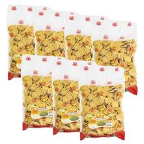 Kit 7 Biscoito Caseiro Disquinho de Orégano Natural 3,5kg Kebis