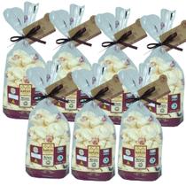 Kit 7 Biscoito Caseiro Maisena com Coco Fruta Natural