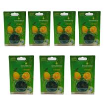 Kit 7 Bloco Caixa Acoplada Cítrico Detergente Sanitário 45g Perfuma Limpa Senalândia - Envio Já Kit 7 Bloco Caixa Acoplada Cítrico Detergente Sanitário 45g Perfuma Limpa Senalândia - Envio Já