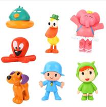 Kit 7 bonecos pocoyo e turma miniatura pvc Kit 7 bonecos pocoyo e turma miniatura pvc