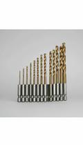 Kit 7 Brocas Aço Rápido Sextavadas 2mm a 8mm Kit 7 Brocas Aço Rápido Sextavadas 2mm a 8mm