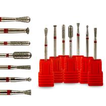 Kit 7 Brocas De 1 A 7 Diamantada Manicure Lixadeira Unhas Kit 7 Brocas De 1 A 7 Diamantada Manicure Lixadeira Unhas