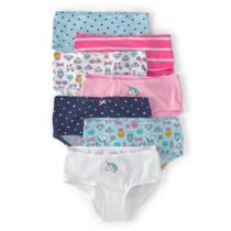 Kit 7 Calcinhas Menina Infantil Carters Original Algodao -