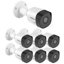 Kit 7 Câmera Multi HD 2 Megapixels 30m VHD 3230 B G8 Intelbras