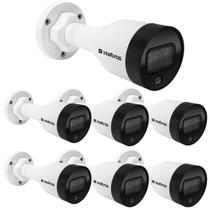 Kit 7 Câmeras IP 2 Megapixels 3.6mm 20m PoE VIP 1220 B FULL COLOR G4 Intelbras