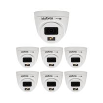 Kit 7 Câmeras Multi HD 2 Megapixels 20m Full HD VHD 3220 D Full Color + Intelbras