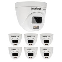 Kit 7 Câmeras Multi HD 2 Megapixels 20m VHD 1220 D FULL COLOR G8 Intelbras