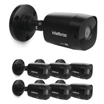 Kit 7 Câmeras Multi HD 2 Megapixels 30m VHD 1230 B BLACK Intelbras