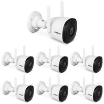 Kit 7 Câmeras Wi-Fi 4 Megapixels Zoom 8x e Áudio iM5 S 4MP Intelbras