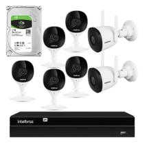Kit 7 Câmeras Wifi Interna E Externa C/ Nvd 8 Canais Hd 1tb Kit 7 Câmeras Wifi Interna E Externa C/ Nvd 8 Canais Hd 1tb