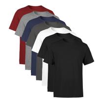 Kit 7 Camisetas Masculina Algodão Qualidade
