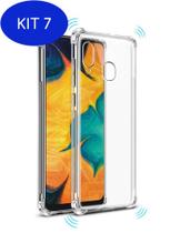 Kit 7 Capa Anti Shock Samsung Galaxy A20 2019