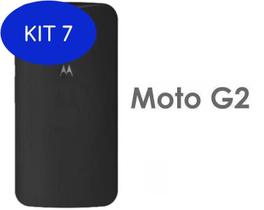 Kit 7 Capa Capinha Anti Impacto Transparente Moto G2