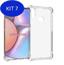 Kit 7 Capa Capinha Anti Impacto Transparente Samsung Galaxy A10S