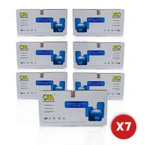 Kit 7 Cartucho Toner Cf283a Cf283 283a 83a 83 Novo Chinamate