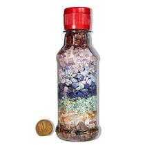 Kit 7 Chakras Engarrafado Pedras Naturais Média 300g Kit 7 Chakras Engarrafado Pedras Naturais Média 300g