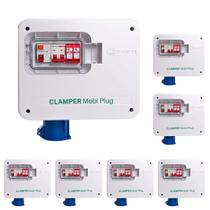 Kit 7 Clamper Mobi Plug - 110v/220v - 8kw - C I 024054 Kit 7 Clamper Mobi Plug - 110v/220v - 8kw - C I 024054